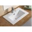 Rea Amber 50 Umywalka wpuszczana 51,5x40 cm, biała REA-U0413 - zdjęcie 3