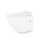 Rea Carlo Mini Toaleta WC podwieszana Rimless 48x37 cm z deską sedesową wolnoopadającą slim, biała REA-C1250 - zdjęcie 3