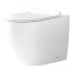 Rea Carlo Toaleta WC stojąca Rimless 56x37 cm z deską sedesową wolnoopadającą Duroplast, biała REA-C4600 - zdjęcie 1