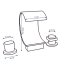 Rea Cascade Bateria wannowa 5-otworowa chrom REA-B0090 - zdjęcie 2
