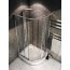 Rea Impuls Kabina prysznicowa z brodzikiem 80x100 cm, profile chrom, szkło grafitowe REA-K0078 - zdjęcie 1