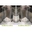 Rea Impuls Kabina prysznicowa z brodzikiem 80x100 cm, profile chrom, szkło grafitowe REA-K0078 - zdjęcie 4