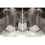 Rea Impuls Slim Kabina prysznicowa z brodzikiem 80x100 cm, profile chrom, szkło grafitowe REA-K0653 - zdjęcie 5
