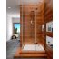 Rea Megan U Kabina prysznicowa bez brodzika 90x120 cm, profile chrom, szkło transparent REA-K8735 - zdjęcie 3