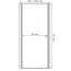Rea Open Space Drzwi prysznicowe 80x190 cm z powłoką Easy-Clean, wersja prawa, profile srebrne, szkło transparent REA-K0990 - zdjęcie 2
