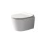 Rea Porter Toaleta WC podwieszana Rimless 50x35 cm z deską sedesową wolnoopadającą duroplastową cienką, biała REA-C1401 - zdjęcie 1