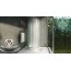 Rea Romance 2 Kabina prysznicowa z brodzikiem 78x90 cm, profile chrom, szkło fabric REA-K0215 - zdjęcie 4