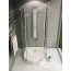 Rea Romance 3 Kabina prysznicowa z brodzikiem 100x90 cm, profile chrom, szkło grafit REA-K0373 - zdjęcie 3
