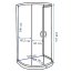 Rea Romance 3 Kabina prysznicowa z brodzikiem 100x90 cm, profile chrom, szkło transparentne REA-K0371 - zdjęcie 2
