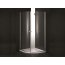 Rea Round Space Kabina prysznicowa bez brodzika 80x80 cm, profile chrom, szkło transparent REA-K090T - zdjęcie 1