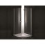 Rea Round Space Kabina prysznicowa bez brodzika 90x90 cm, profile chrom, szkło transparent REA-K0902 - zdjęcie 1