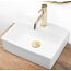 Rea Trendy Umywalka nablatowa 48,5x35x13,5 cm biała BEL-00002 - zdjęcie 3