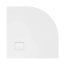 Riho Basel Brodzik półokrągły 90x90x4,5 cm biały DC98/D005046005 - zdjęcie 1
