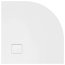 Riho Basel Brodzik półokrągły 90x90x4,5 cm, biały DC98/D005046005 - zdjęcie 1