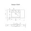 Riho Bologna Umywalka meblowa 100x48 cm biały połysk F7BO1100481113/W014008005 - zdjęcie 2