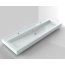 Riho Bologna Umywalka meblowa 140x48 cm biały połysk F7BO114048121/W014012005 - zdjęcie 2