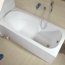 Riho Columbia Wanna prostokątna z hydromasażem AIR lewa 160x75 cm akrylowa biała BA01005A1GH1009/B001004005 - zdjęcie 2