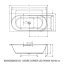 Riho Desire Corner LED Wanna narożna 184x84 cm z oświetleniem LED prawa biały mat B087002105 - zdjęcie 3