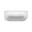 Riho Desire Corner LED Wanna narożna 184x84 cm z napełnianiem przez przelew z oświetleniem LED prawa + obudowa + nóżki chrom/biały mat B087008105 - zdjęcie 1