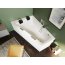 Riho Doppio Plug & Play Wanna wolnostojąca narożna prawa 180x130 cm biała BD44005 - zdjęcie 1