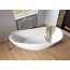 Riho Granada Wanna wolnostojąca asymetryczna 190x90 cm lewa biały mat BS20/B122001105 - zdjęcie 5