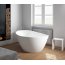Riho Granada Wanna wolnostojąca asymetryczna 170x80 cm prawa biały mat B121001105 - zdjęcie 4