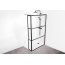 Riho Grid GB402 Kabina Walk-in 90x30x200 cm profile czarny mat szkło przezroczyste GB4090030/G004037121 - zdjęcie 2