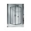 Riho Hamar 2.0 Kabina prysznicowa kwadratowa 80x80x200 cm profile czarne szkło przejrzyste G007004121 - zdjęcie 1