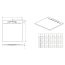Riho Isola Brodzik kwadratowy 80x80 cm biały mat DR10105/D007001105 - zdjęcie 3