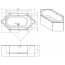 Riho Kansas Plug & Play Wanna narożna symetryczna 190x90 cm biała BD50005/B035008005 - zdjęcie 2