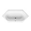 Riho Kansas Wanna narożna symetryczna z hydromasażem AIR prawa 190x90 cm akrylowa, biała BA97005A1GH1003/B035003005 - zdjęcie 1