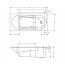 Riho Lazy Wanna prostokątna do zabudowy z hydromasażem Air lewa 170x75 cm biała BC38005A1GH1009/B078003005 - zdjęcie 3