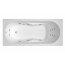 Riho Lazy Wanna prostokątna do zabudowy z hydromasażem Flow lewa 175x75 cm biała BC40005F1GF1003/B080004005 - zdjęcie 1