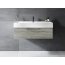 Riho Livit Glaze Top Umywalka wisząca lub meblowa 101x46 cm bez otworu na baterię biała F70009/W006005005 - zdjęcie 2