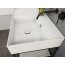 Riho Livit Glaze Top Umywalka wisząca lub meblowa podwójna 121x46 cm z 2 otworami na baterie biała F70020D/W006011005 - zdjęcie 4