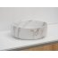 Riho Livit Marmic Umywalka nablatowa 34,6 cm biały mat W031002M00/W031005M00 - zdjęcie 3