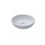 Riho Livit Slate Bowl Umywalka nablatowa 38x38 cm biała F70076 - zdjęcie 1
