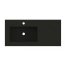 Riho Livit Stone Slim Umywalka meblowa z półką 100,3x46 cm czarny mat F70069/W009006304 - zdjęcie 1