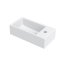Riho Livit Tiny Wash Umywalka meblowa lub wisząca 41x20,5 cm biały połysk F70074/W012001005 - zdjęcie 3