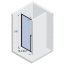 Riho Lucid GD101 Drzwi uchylne 80x200 cm profile biały mat szkło przezroczyste GD108W000/G005001122 - zdjęcie 2