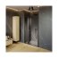 Riho Lucid GD104 Drzwi uchylne 120x200 cm profile czarny mat szkło przezroczyste GD112B000/G005005121 - zdjęcie 1