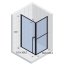 Riho Lucid GD201 Kabina kwadratowa 100x100x200 cm profile biały mat szkło przezroczyste GD210W100/G005015122 - zdjęcie 2