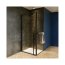 Riho Lucid GD201 Kabina prostokątna 90x80x200 cm profile czarny mat szkło przezroczyste GD209B080/G005010121 - zdjęcie 1