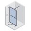 Riho Lucid GD400 Kabina Walk-in 100x200 cm profile czarny mat szkło przezroczyste GD410B000/G005026121 - zdjęcie 3