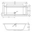 Riho Lugo Wanna prostokątna z hydromasażem JOY lewa 180x80 cm akrylowa biała BT02005J1MH1145/B133013005 - zdjęcie 3