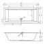 Riho Lugo Wanna prostokątna z hydromasażem JOY prawa 200x90 cm akrylowa biała BT06005J1MH1144/B137011005 - zdjęcie 3