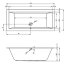 Riho Lugo Wanna prostokątna z systemem hydromasażu JOY prawa 160x70 cm akrylowa biała BT07/B138011005 - zdjęcie 3