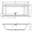 Riho Lusso Wanna prostokątna z hydromasażem AIR lewa 200x90 cm akrylowa biała BA60005A1GH1009/B016003005 - zdjęcie 3