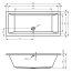 Riho Lusso Wanna prostokątna z hydromasażem FLOW lewa 180x80 cm akrylowa biała BA98005F1GF1009/B036012005 - zdjęcie 3