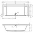 Riho Lusso Wanna prostokątna z hydromasażem JOY prawa 190x90 cm akrylowa biała BA99005J1MH1144/B037013005 - zdjęcie 3